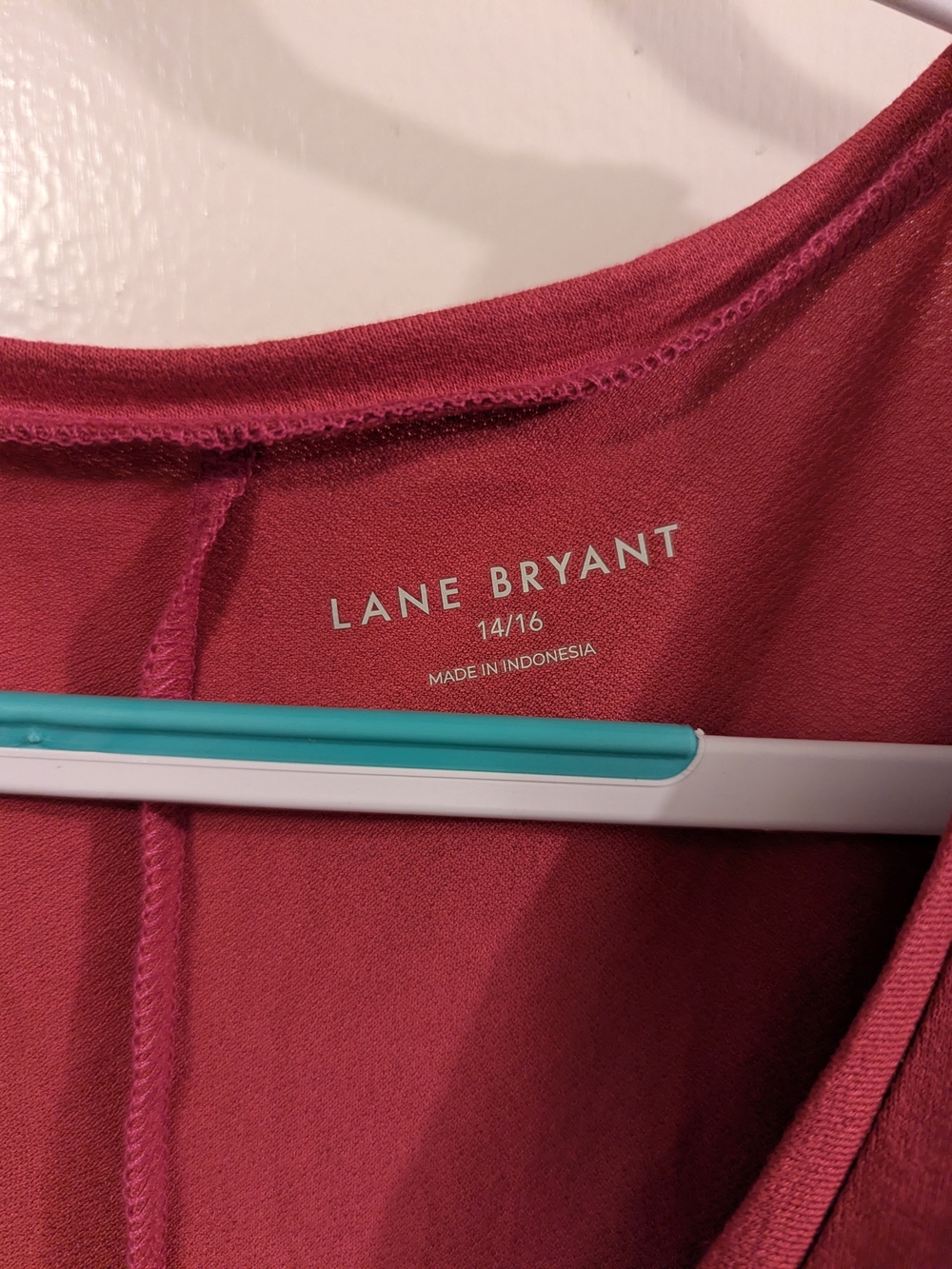 Lane Bryant V-Neck Short Sleeve Top - Picture 2 of 3